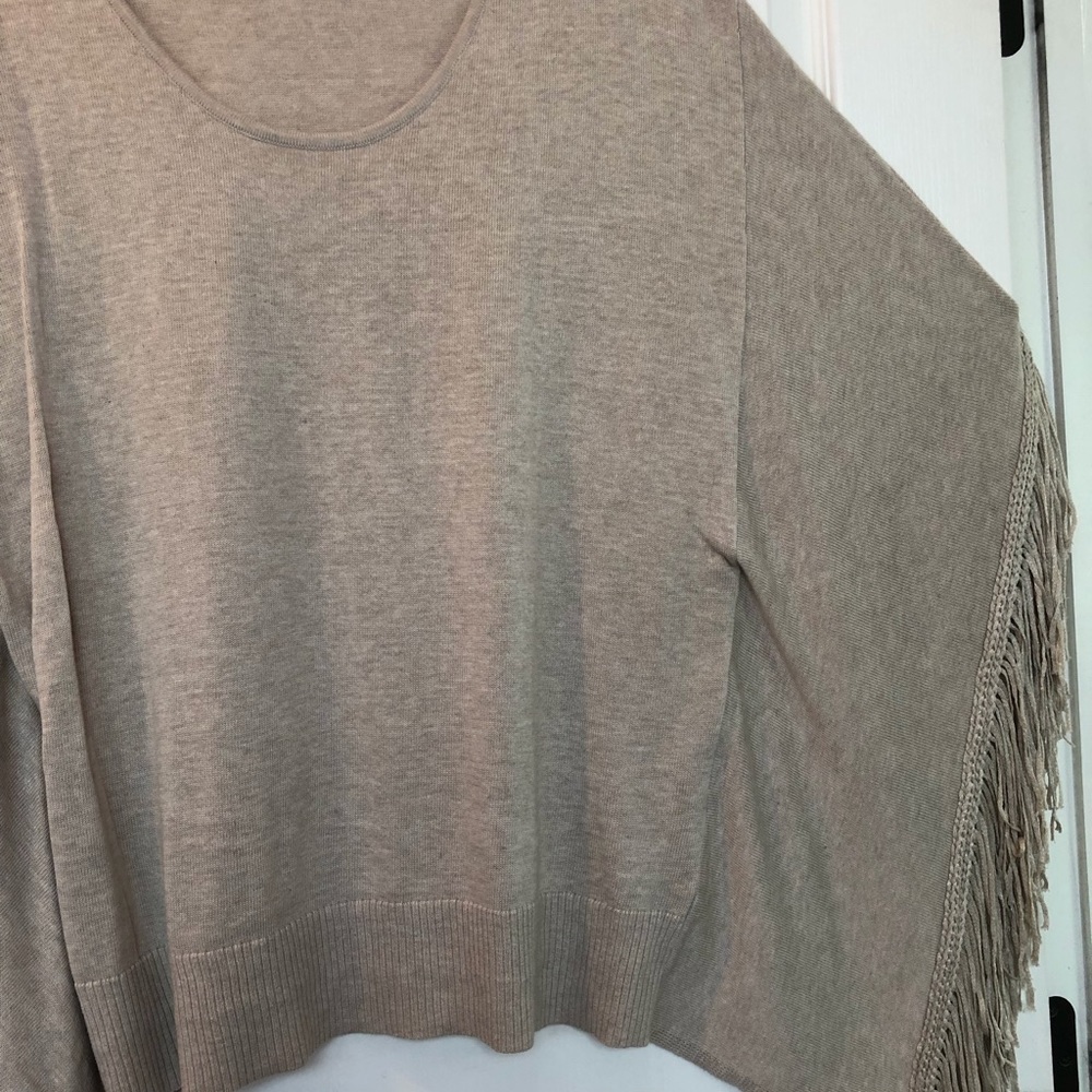 Lane Bryant Fringe Sweater